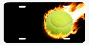 Tennis Ball On Fire - Volleyball On Fire #199266 Tennis Ball On Fire - Volleyball On Fire #199266