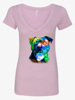 Watercolor Pit Bull - Clothing #199405