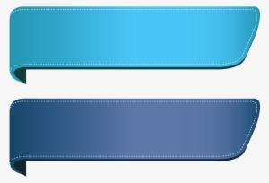 Blue Ribbon Banner Hd - Banner Ribbon Png #199426
