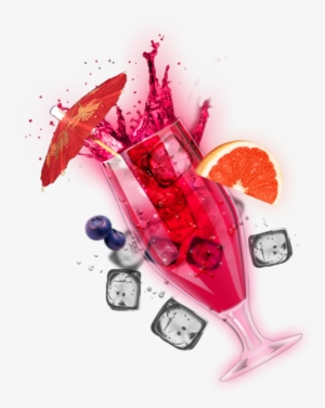 Cocktail Splash Psd - Cocktail Splash Png #199451