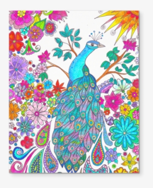 Peacock Blue Poster - Motif #199636