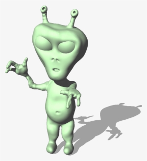 3d Transparent Alien - Martian Alien #199693