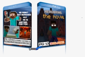 Herobrine The Movie Movies Box Art Cover Geordie Png - Pg 13 Symbol #1900097
