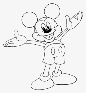 How To Draw Mickey Mouse - Drawing #1900370
