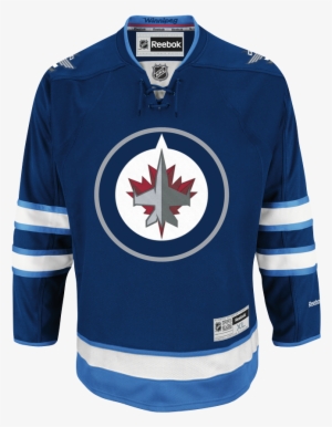 Reebok Winnipeg Jets Home Adult's Jersey Blank - Winnipeg Jets Home Jersey #1900443