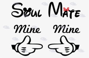 Mickey Hands Pointing - Mickey Mouse I M Hers #1900471