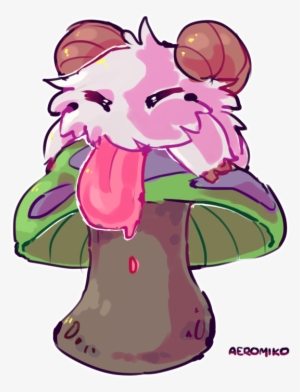 Poro On A Teemo Shroom - Fur #1900895