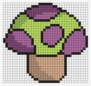 League Of Legends Teemo Shroom Perler Bead Pattern - League Of Legends ...