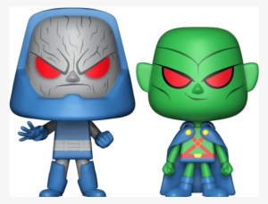 Products/24415 Dc Darkseid Martianmanhunter Vynl Glam - Dc Martian Manhunter And Darkseid Vynl. #1901263