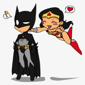Batman Gets All The Ladies - Batman Wonder Woman Cartoon #1901494