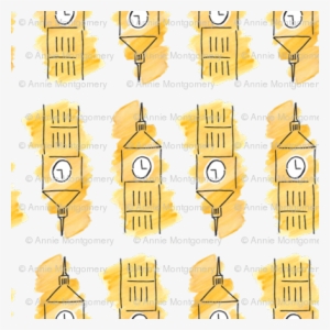 London Big Ben Watercolor Large - London #1901734