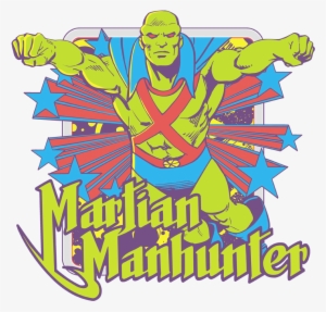 Dc Comics Manhunter Stars Men's Long Sleeve T-shirt #1901801