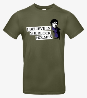 I Believe In Sherlock Holmes T-shirt B&c Exact #1901850
