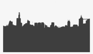 Construction Vector Cityscape - City Skyline Silhouette #1902115