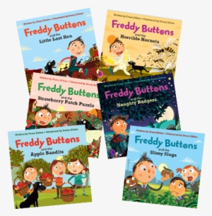 Freddy Buttons Childrens Books - Freddy Buttons And The Slimy Slugs #1902497