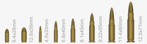 Bullet Shells Png - Small Ammunition #1902831