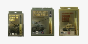 Inflatable Ww2 Shell Multi-pack - Inflatable Wwii 17pdr Shell New #1902854