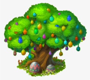 Easter Egg Tree - Easter Tree Png #1903229