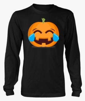 Happy Halloween Emoji Pumpkin Tears Of Joy T-shirt - T-shirt #1903876