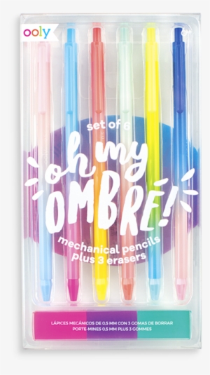Oh My Ombre Mechanical Pencils And Erasers - Mechanical Pencils #1904098