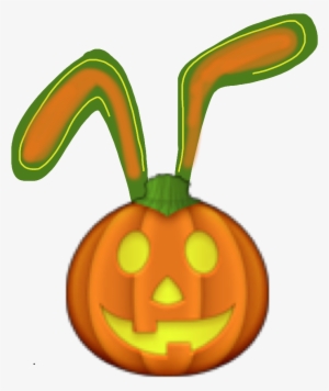 Ftestickers Bunnyear Emoji Bunnyearemojifreetoedit - Halloween Emojis #1904257
