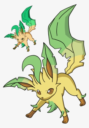 Clipart Leafeon Png - Shiny Vs Normal Leafeon #1904848