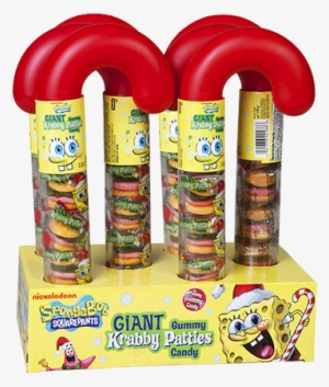 The Candy Lab - Nickelodeon Spongebob Christams Bundle Of 2 Giant Candy #1904977