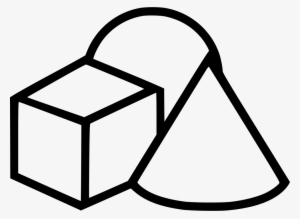 Circle Shape Design Cylinder Circle Round Geometry - Geometry Icon #1905106