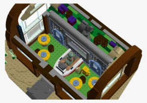 And A Handful Of Play Features Such As A Collapsing - Krusty Krab 3d Model #1905172