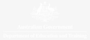 Department Of Education And Training Logo - Australian Government Logo White #1905173