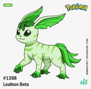 Leafeon Beta By Urbinator17 Urbinator Spirits - Pokemon Ash And 2" Pikachu #1905264