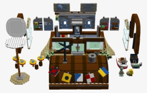 And A Handful Of Play Features Such As A Collapsing - Lego Krusty Krab Moc #1905340 And A Handful Of Play Features Such As A Collapsing - Lego Krusty Krab Moc #1905340