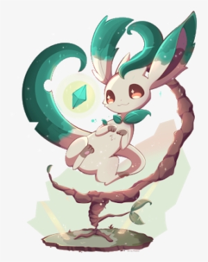 Leafeon Pokemon Eevee Freetoedit - Eevee #1905362