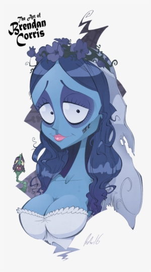 Wedding Drawing Corpse Bride - Emily The Corpse Bride Fan Art #1905549