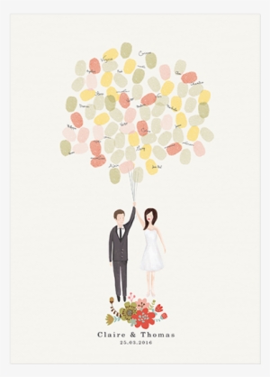 Livredor Grosplan Flat2 Maries - Pepper & Joy Bespoke Bride And Groom Portrait Guestbook #1905576