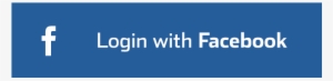 Login With Facebook Button Png Svg Transparent Stock - Portable Network Graphics #1905639