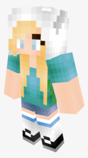 Fiona, Skin, And Adventure Time Image - Minecraft Adventure Time Girl Skin #1905669