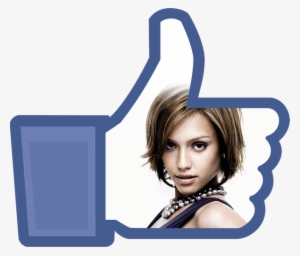 Photo Montage I Love Facebook Button Customizable Transparent #1905794