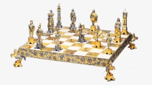 Production Chess - Medici E Pazzi (medici Vs Pazzi Family) Gold Silver #1905816