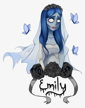 Drawing Halloween Corpse Bride - Corpse Bride Emily Transparent #1906083
