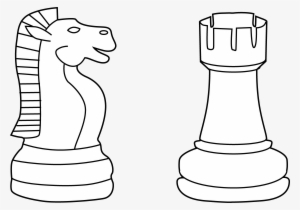 Chess Clipart Chess Piece - Chess Pieces Cartoon Drawing #1906102