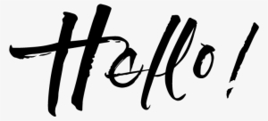 Hello - Graphic Design #1906282