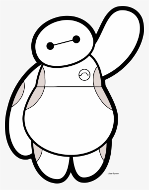 Baymax Hello Png Clipart - Baymax Waving #1906362