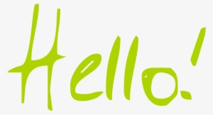 Hello - Graphic Design #1906395