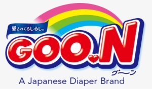 A Japanese Baby Diaper Keeps Babies Skin Dry & Protected - Goo N Logo Png #1906422