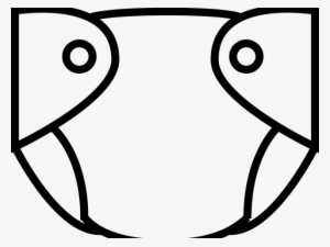 Banner Free Library X Carwad Net - Black And White Diaper Clipart #1906450