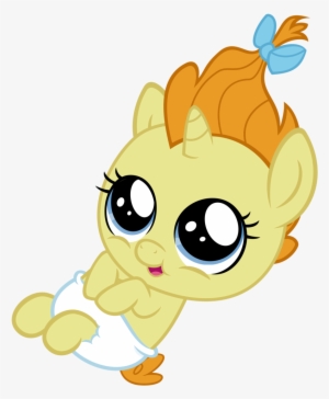 Sollace, Cute, Diaper, Foal, Pony, Pumpkin Cake - Cartoon #1906620