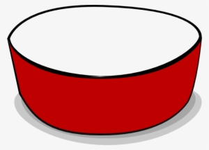 Png Transparent Crimson Red Empty Bowl Clip Art At - Empty Dog Bowl Clipart #1906773