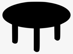 Round Table - - Coffee Table Icon Png #1907093