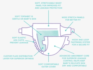 Diaper Size Guide Table Diaper Characteristic - Steam Engine #1907204
